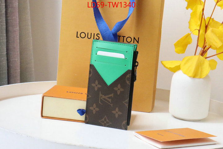 LV Bags(TOP)-Wallet,ID: TW1340,$: 59USD