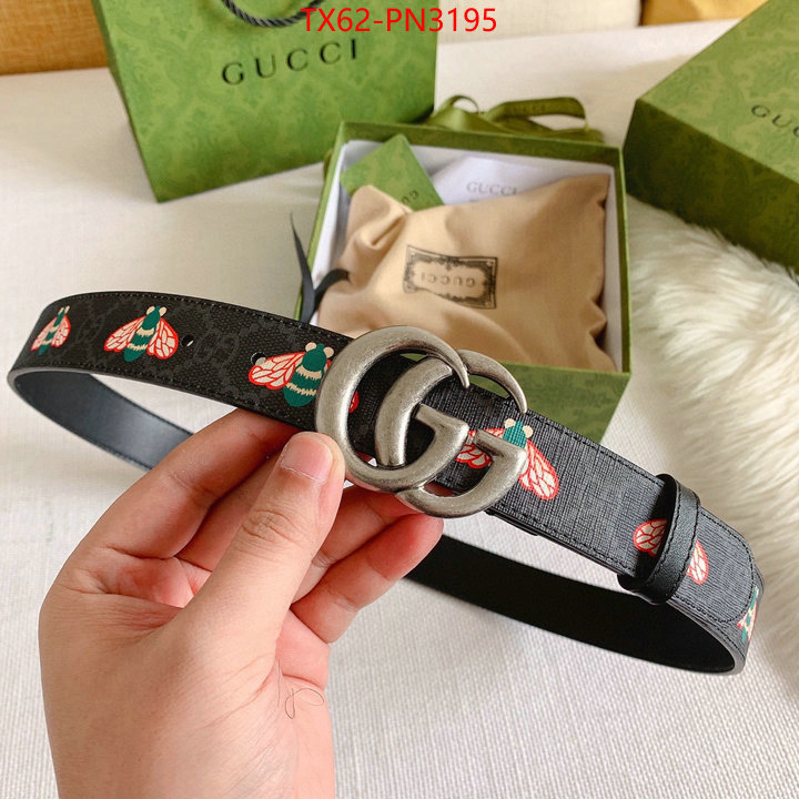 Belts-Gucci,fake , ID: PN3195,$: 62USD