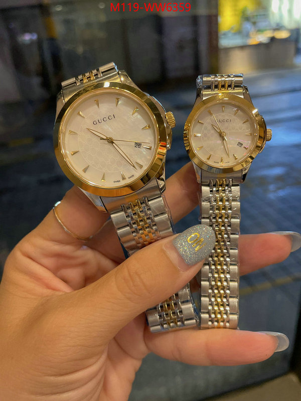 Watch(4A)-Gucci,aaaaa quality replica , ID: GW6359,$: 119USD