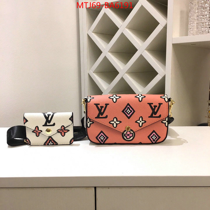 LV Bags(4A)-New Wave Multi-Pochette-,replcia cheap ,ID: BA6191,$: 69USD