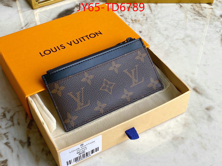 LV Bags(TOP)-Wallet,ID: TD6789,$: 65USD