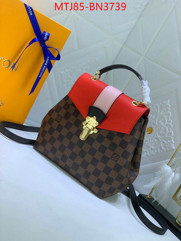 LV Bags(4A)-Backpack-,replica 1:1 high quality ,ID: BN3739,$: 85USD