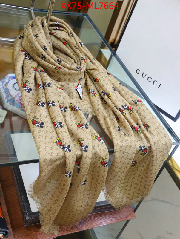 Scarf-Gucci,fake designer , ID: ML7664,$: 75USD