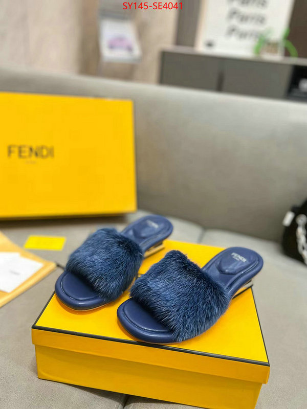 Women Shoes-Fendi,best replica quality , ID: SE4041,$: 145USD