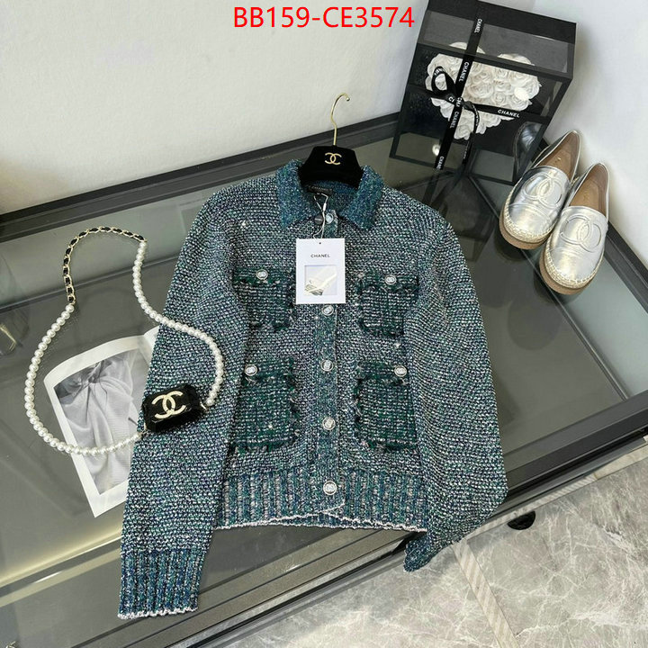 Clothing-Chanel,replica aaaaa+ designer , ID: CE3574,$: 159USD