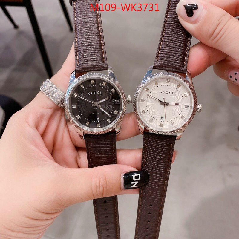 Watch(4A)-Gucci,top designer replica , ID: WK3731,$:109USD