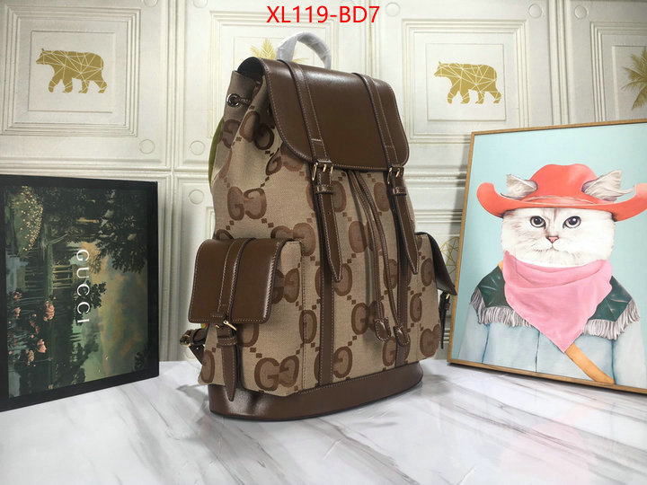 Gucci Bags(4A)-Backpack-,buy 1:1 ,ID: BD7,$: 119USD