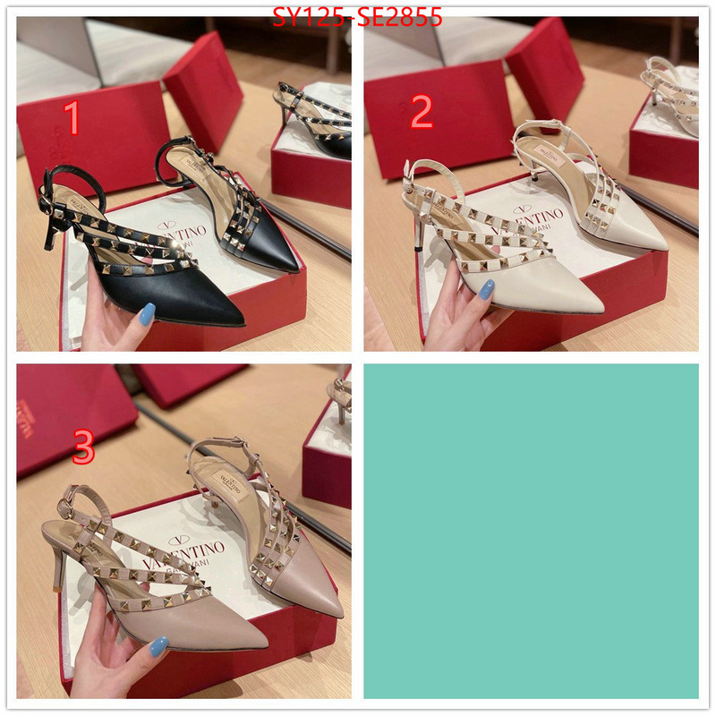 Women Shoes-Valentino,best luxury replica , ID: SE2855,$: 125USD