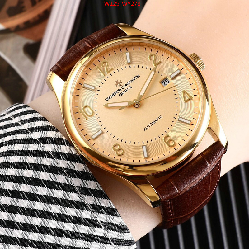 Watch(4A)-Vacheron Constantin,luxury shop ,ID: WY278,$:129USD