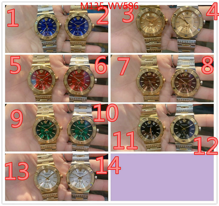 Watch(4A)-Versace,cheap online best designer , ID: WV596,$:135USD