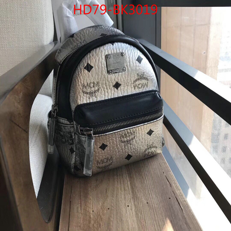 MCM Bags(TOP)-Backpack-,ID: BK3019,$: 105USD