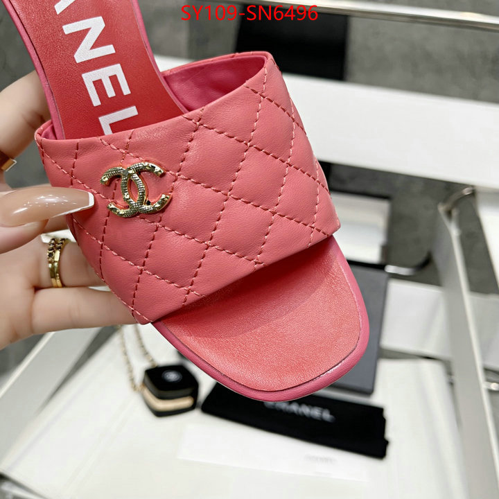 Women Shoes-Chanel,top designer replica , ID: SN6496,$: 109USD