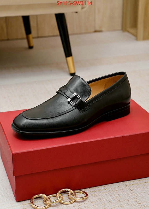 Men shoes-Ferragamo,luxury 7 star replica , ID: SW3114,$: 115USD