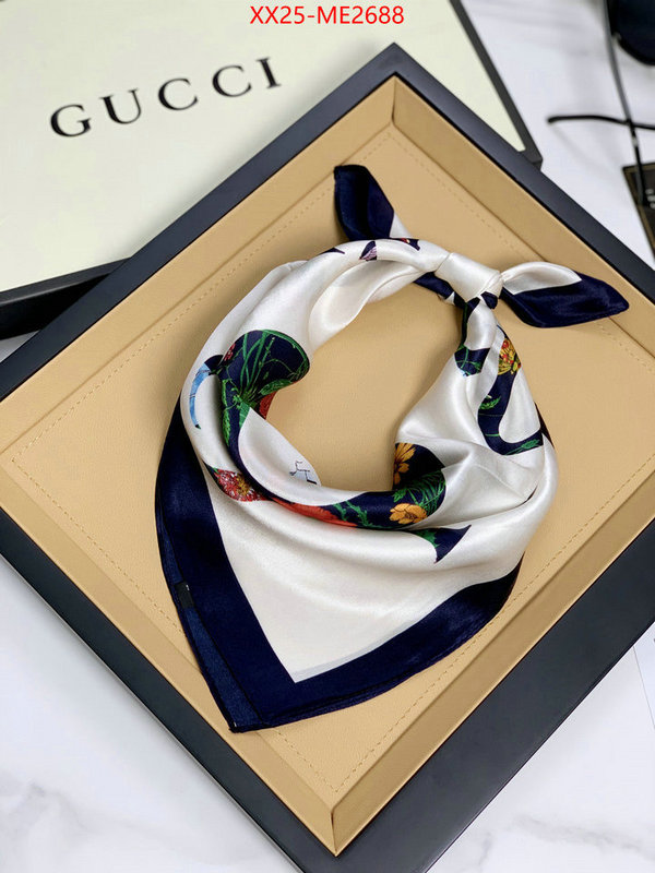 Scarf-Gucci,wholesale designer shop , ID: ME2688,$: 25USD