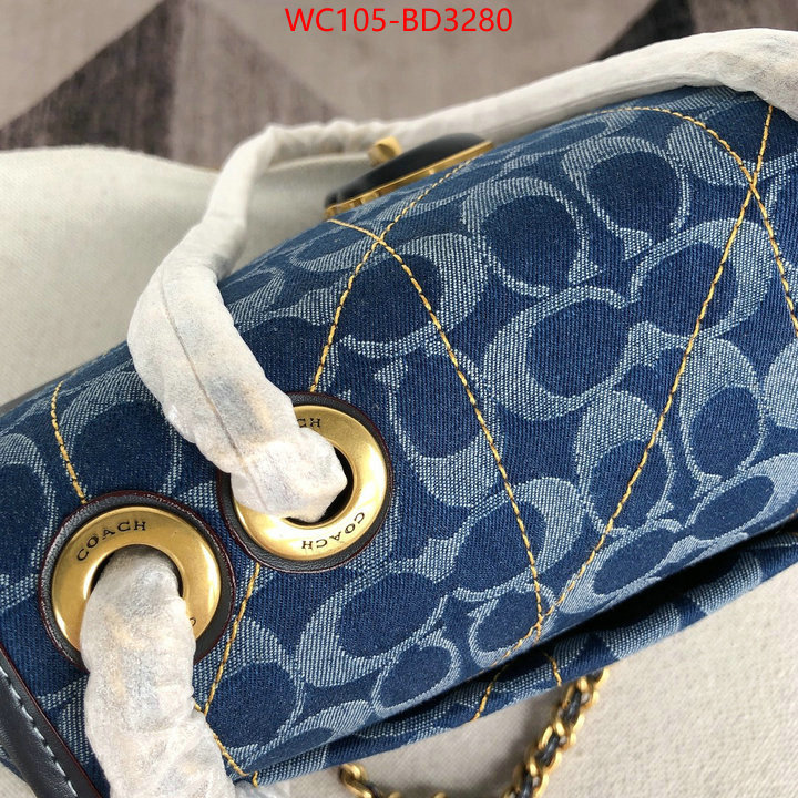 Coach Bags(4A)-Diagonal,found replica ,ID: BD3280,$: 105USD