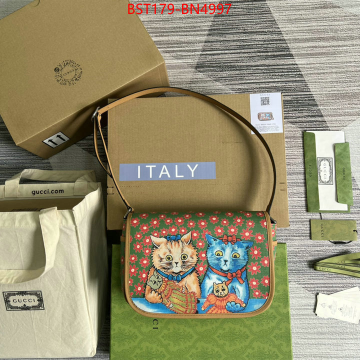 Gucci Bags(TOP)-Handbag-,fake designer ,ID: BN4997,$: 179USD