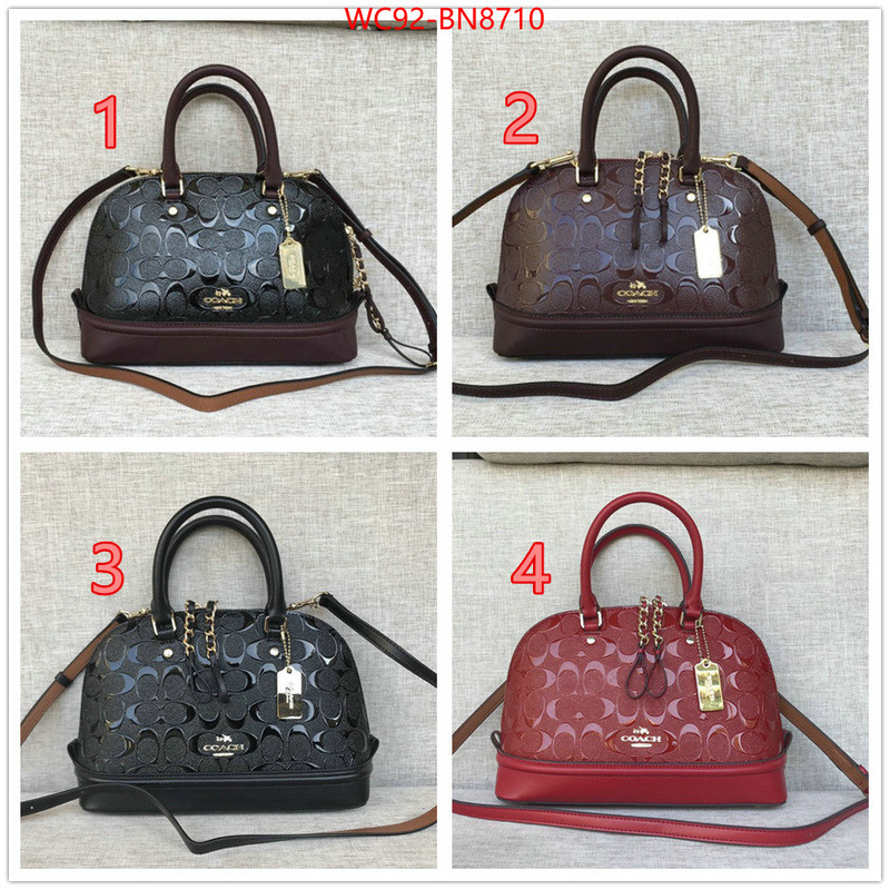 Coach Bags(4A)-Diagonal,most desired ,ID: BN8710,$: 92USD