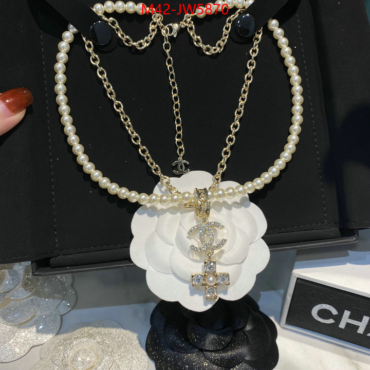 Jewelry-Chanel,mirror quality , ID: JW5870,$: 42USD