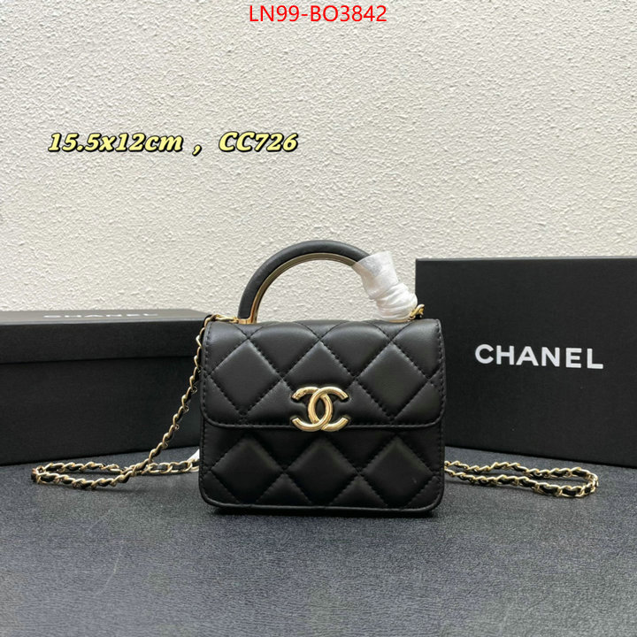 Chanel Bags(4A)-Diagonal-,ID: BO3842,$: 99USD