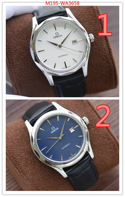 Watch(4A)-Omega,fake designer , ID: WA3658,$: 195USD