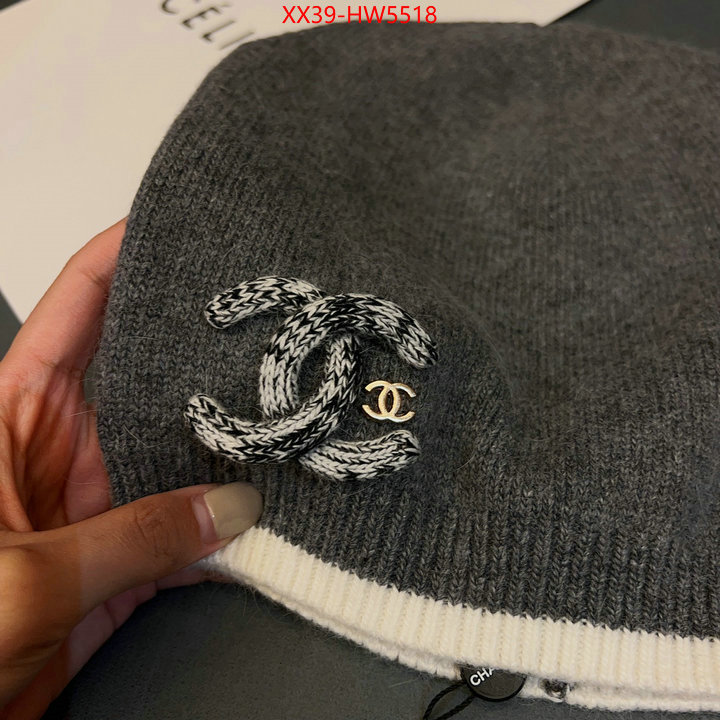 Cap (Hat)-Chanel,perfect quality designer replica , ID: HW5518,$: 39USD