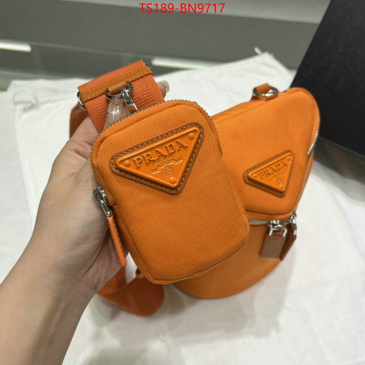 Prada Bags(TOP)-Diagonal-,ID: BN9717,$: 189USD