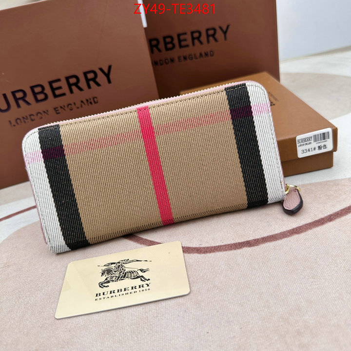 Burberry Bags(4A)-Wallet,what is aaaaa quality ,ID: TE3481,$: 49USD