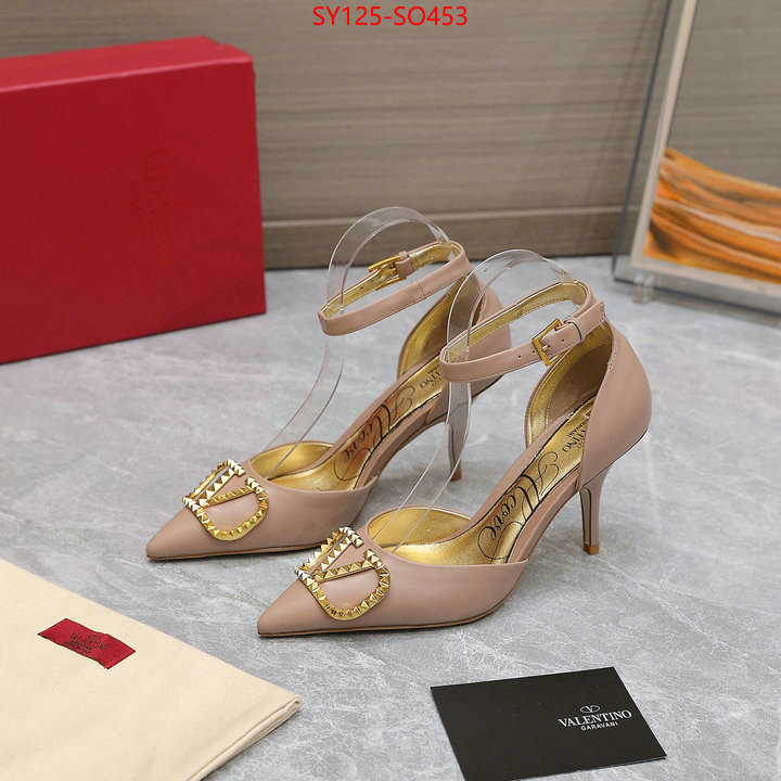 Women Shoes-Valentino,aaaaa+ class replica , ID: SO453,$: 125USD