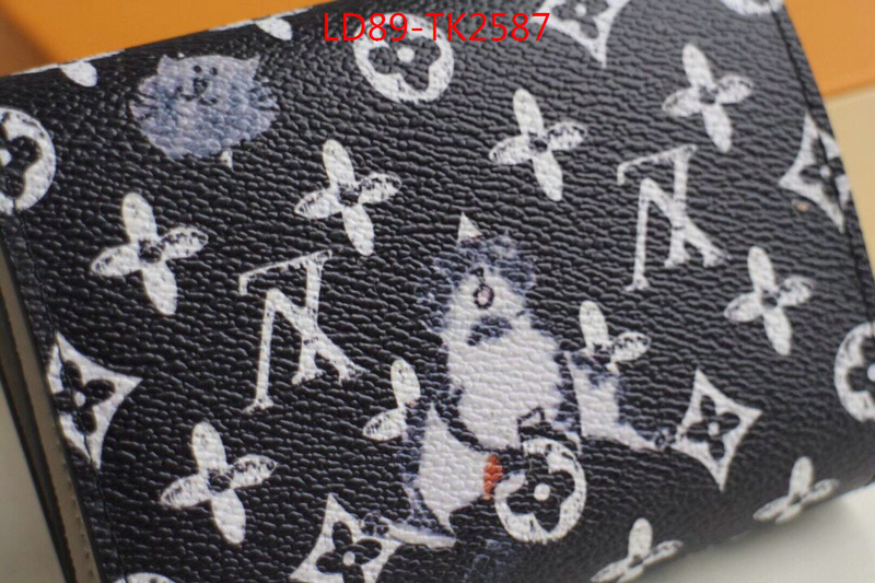 LV Bags(TOP)-Wallet,ID: TK2587,$:89USD