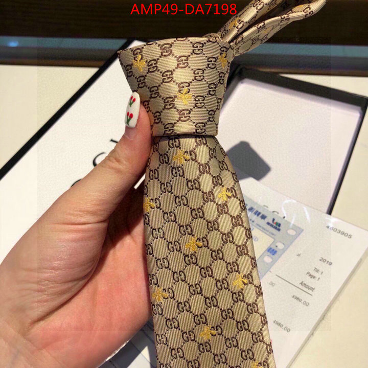 Ties-Gucci,customize the best replica , ID: DA7198,$: 49USD