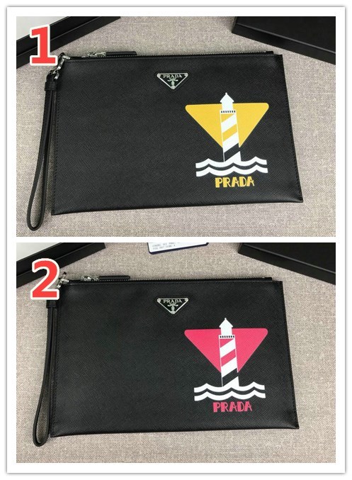 Prada Bags(TOP)-Clutch-,ID: BY404,