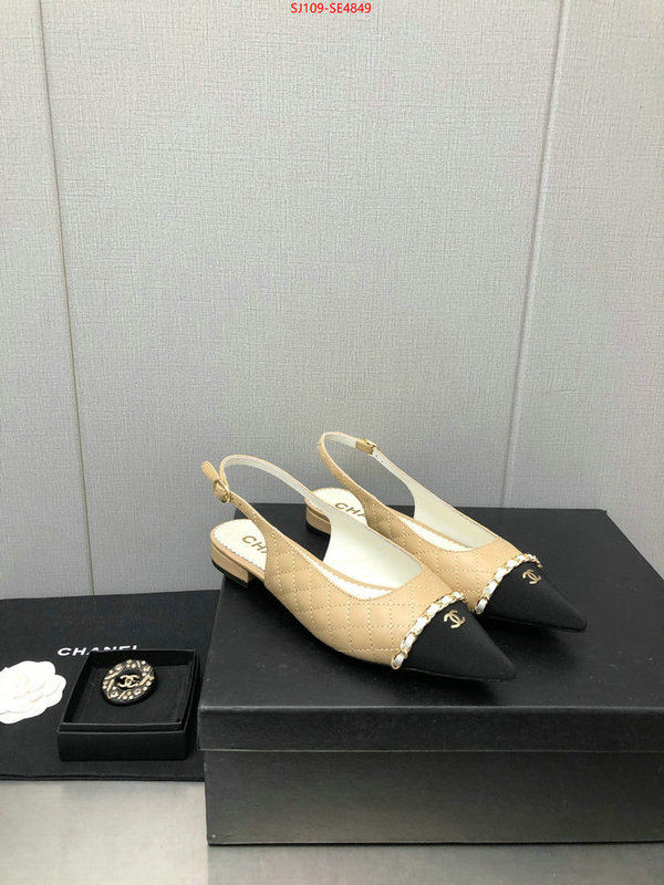 Women Shoes-Chanel,cheap replica designer , ID: SE4849,$: 109USD