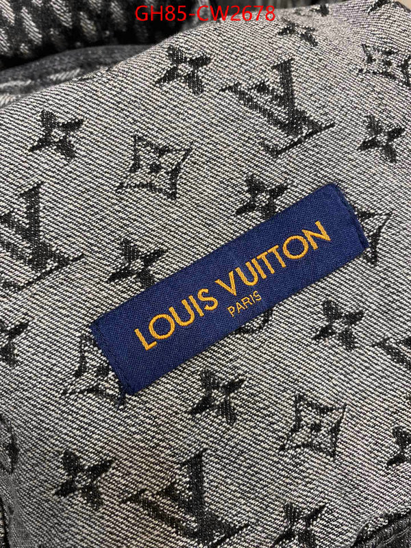 Clothing-LV,replica 1:1 high quality , ID: CW2678,$: 85USD