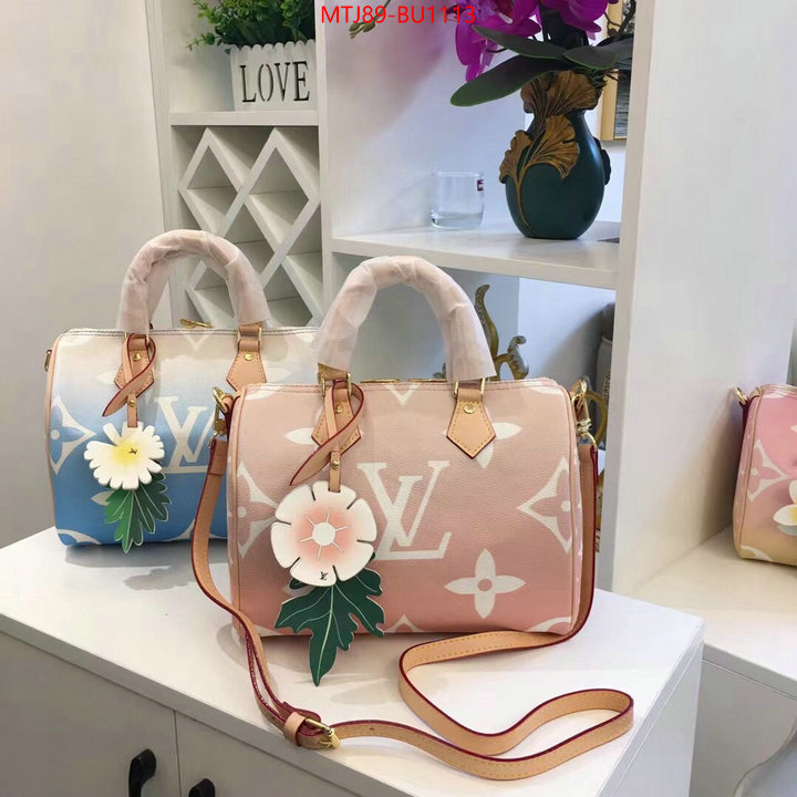 LV Bags(4A)-Speedy-,the best designer ,ID: BU1113,