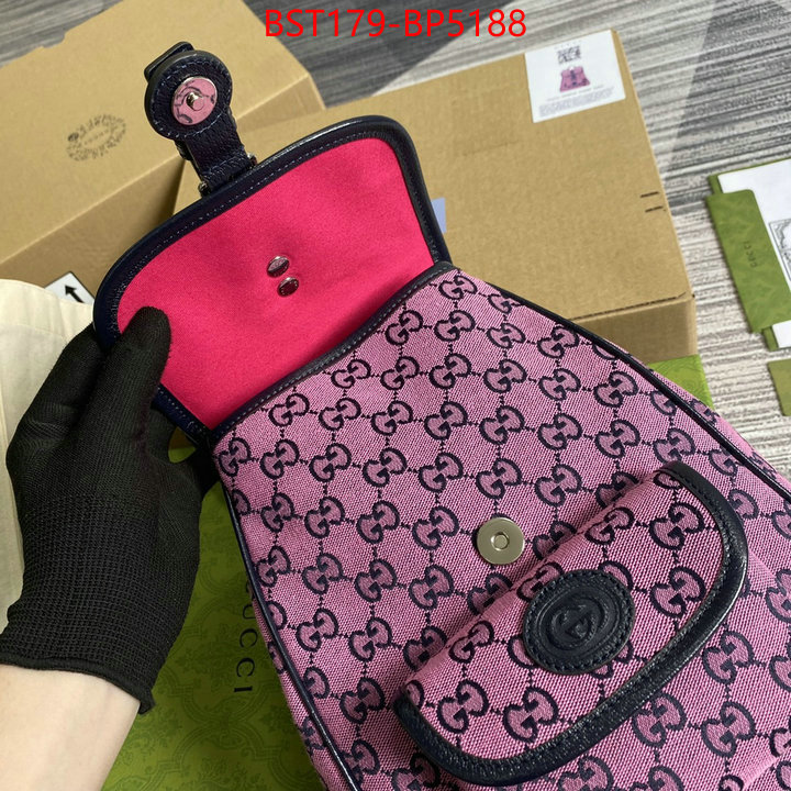 Gucci Bags(TOP)-Backpack-,where quality designer replica ,ID: BP5188,$: 179USD