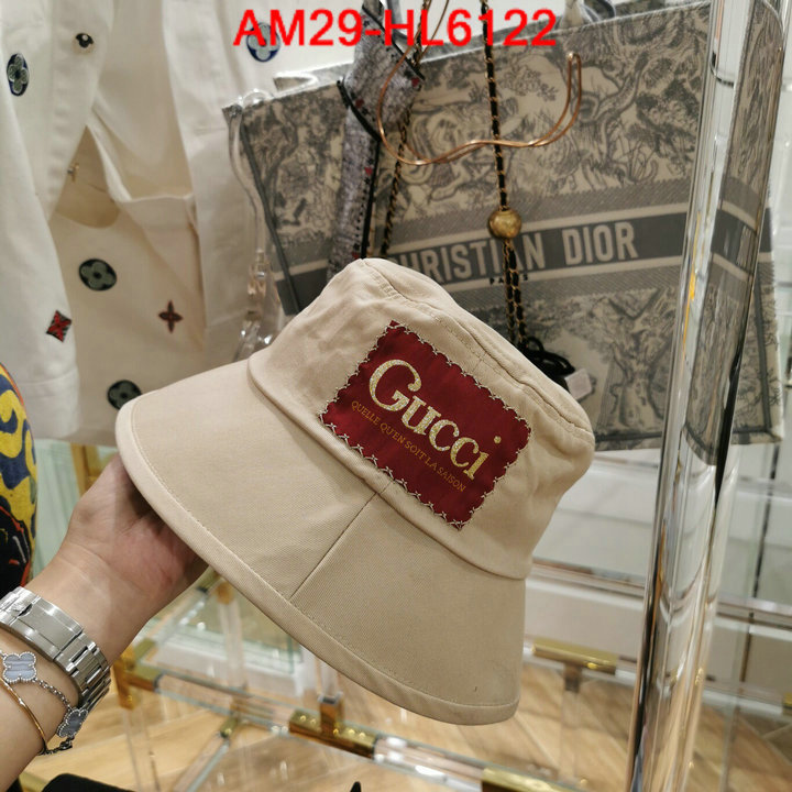 Cap (Hat)-Gucci,best site for replica , ID: HL6122,$: 29USD