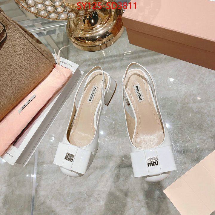 Women Shoes-Miu Miu,best wholesale replica , ID: SD3811,$: 125USD