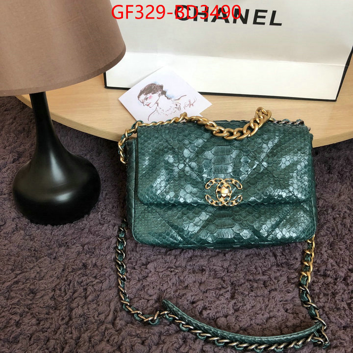 Chanel Bags(TOP)-Diagonal-,ID: BD3490,$: 329USD