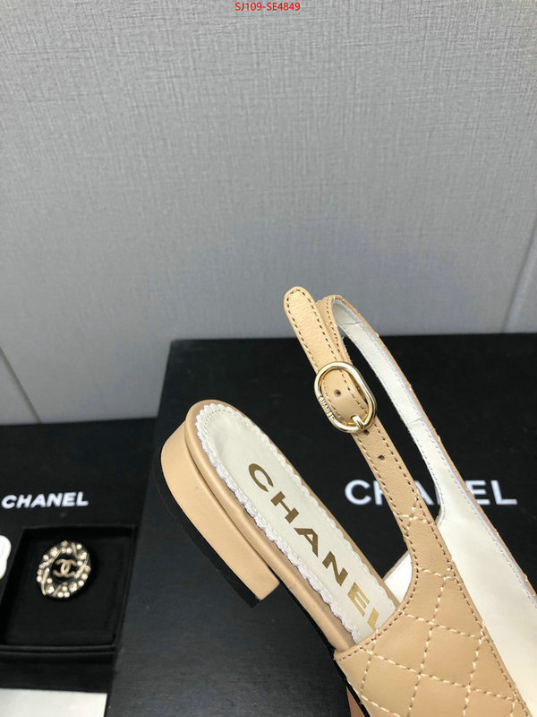 Women Shoes-Chanel,cheap replica designer , ID: SE4849,$: 109USD