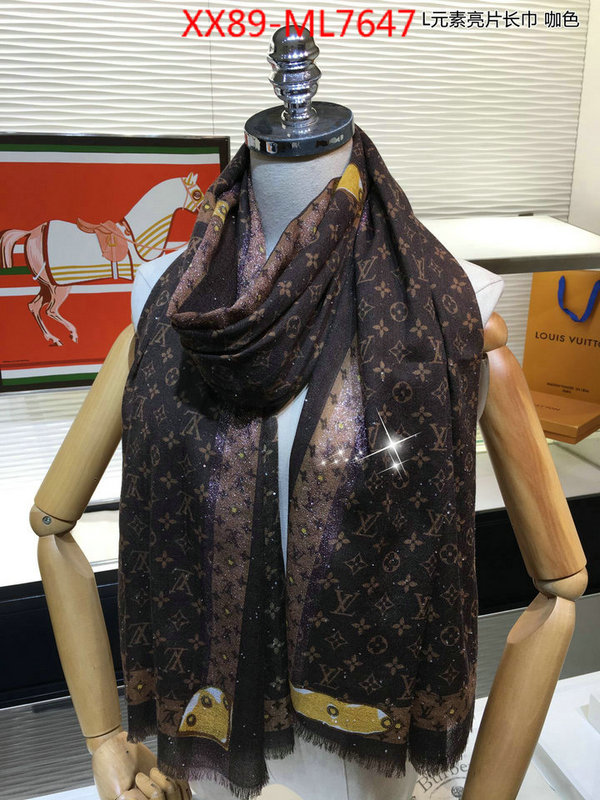 Scarf-LV,replica 2023 perfect luxury , ID: ML7647,$: 89USD