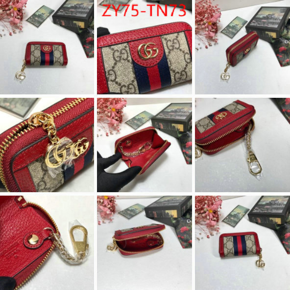 Gucci Bags(TOP)-Wallet-,ID: TN73,$: 75USD