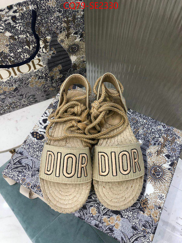 Women Shoes-Dior,top 1:1 replica , ID: SE2330,$: 79USD