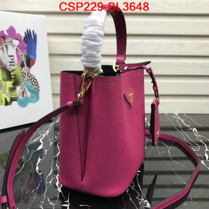 Prada Bags(TOP)-Diagonal-,ID: BL3648,$: 229USD