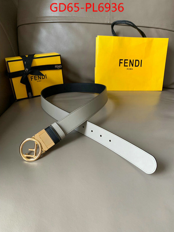 Belts-Fendi,replica 1:1 high quality , ID: PL6936,$: 65USD