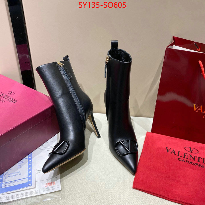 Women Shoes-Valentino,top grade , ID: SO605,$: 135USD