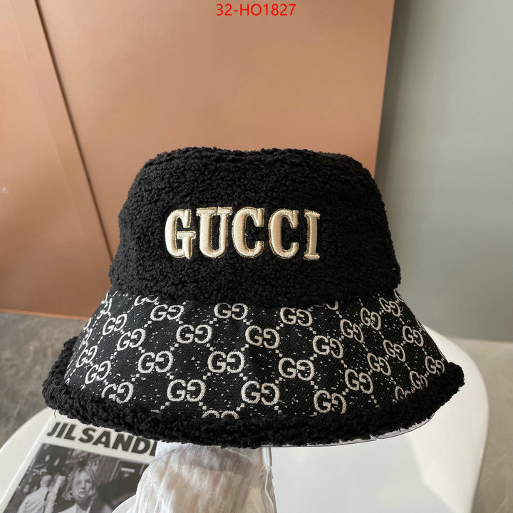 Cap (Hat)-Gucci,new designer replica , ID: HO1827,$: 32USD