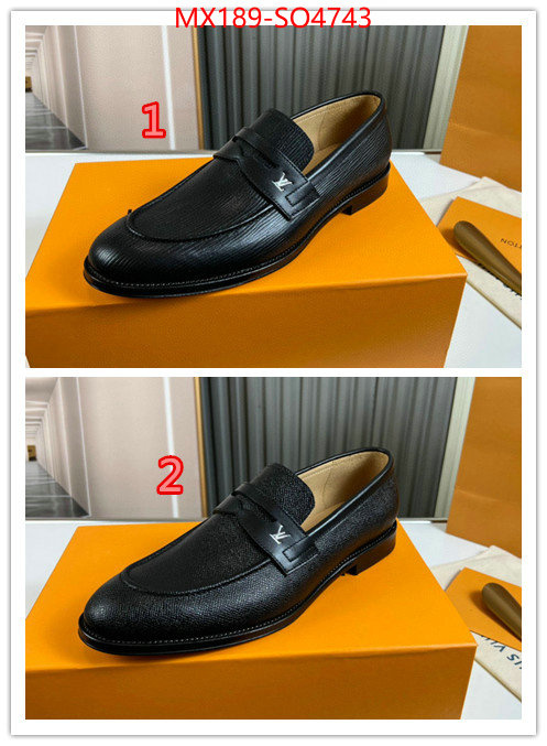 Men Shoes-LV,the top ultimate knockoff , ID: SO4743,$: 189USD