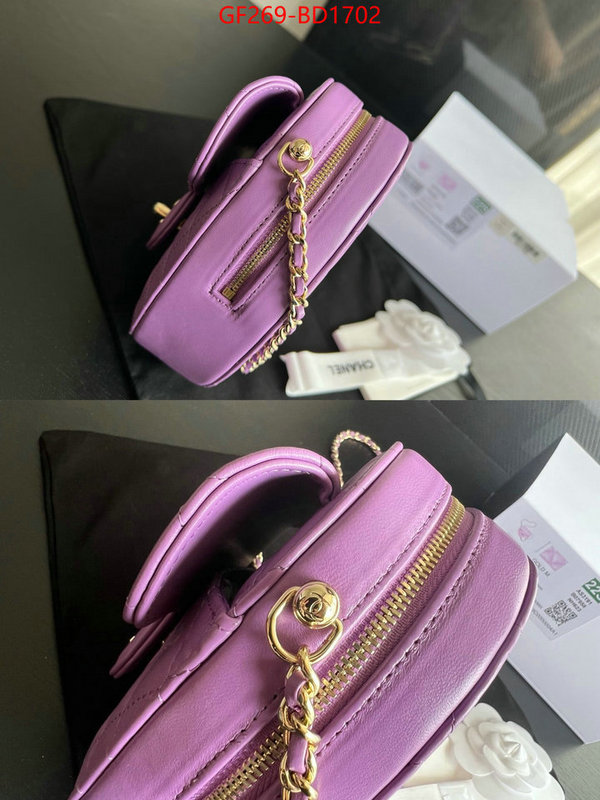 Chanel Bags(TOP)-Diagonal-,ID: BD1702,$: 269USD