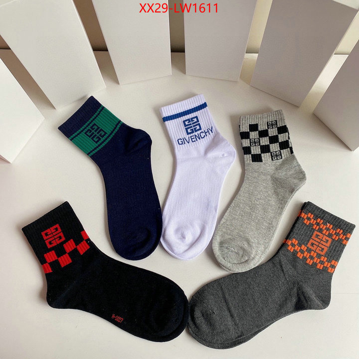 Sock-Givenchy,7 star collection , ID: LW1611,$: 29USD