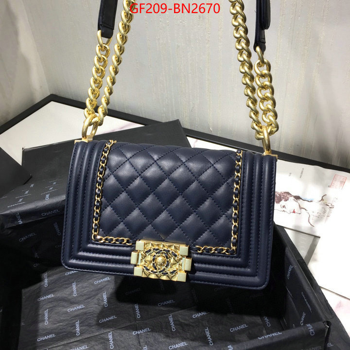 Chanel Bags(TOP)-Diagonal-,ID: BN2670,$: 209USD